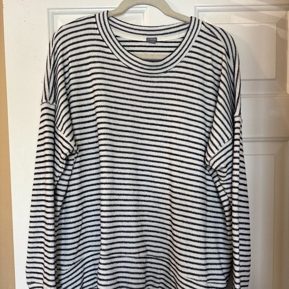Aerie Oversize Striped Sweater